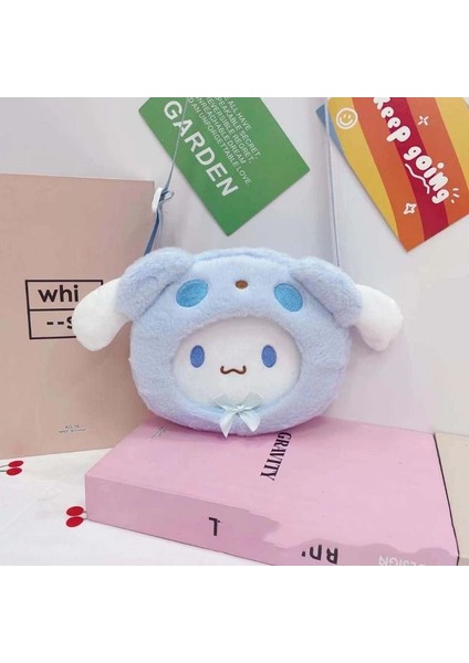 Sanrio Kawai Labubu Kuromi Cinnamoroll Hello Kitty My Melodi Melody Peluş Askılı Ayarlı Çanta Doğum Günü Hediye