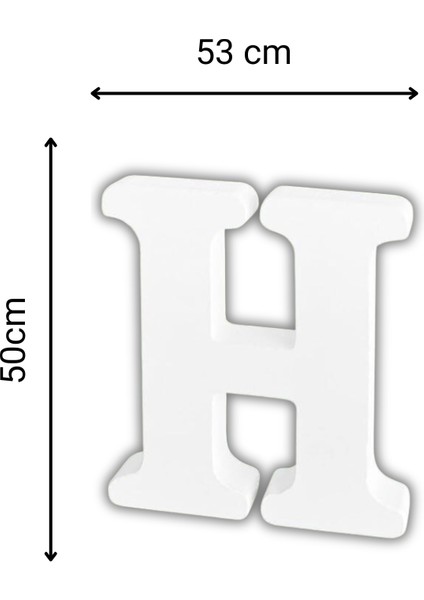 Strafor H Harfi 50 cm