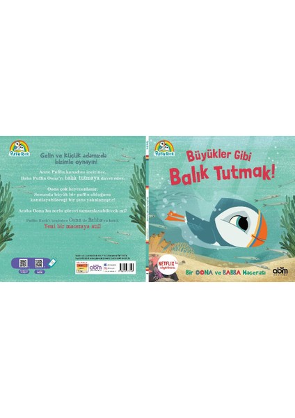 Büyükler Gibi Balık Tutmak Hikaye Kitabı - 3 Yaş Üzeri Çocuklar Için Eğitici Ve Öğretici Kitap