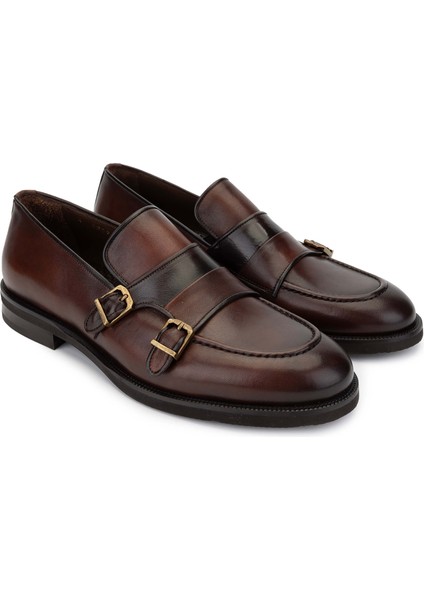 Erkek Taba Loafer Ayakkabı 342 8809 Erk Ayk SK24-25 Taba/taba Bfl