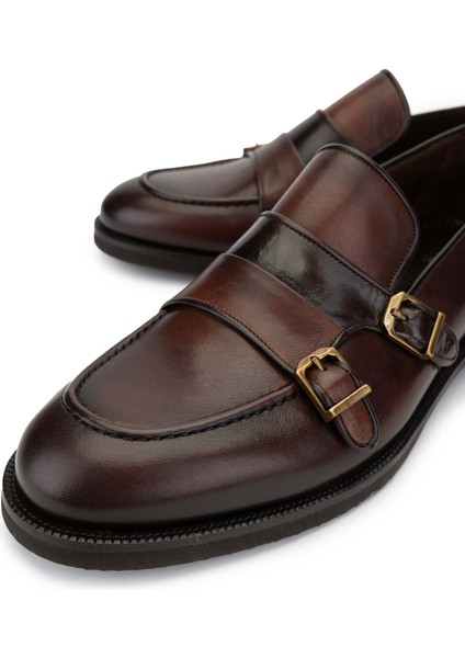 Erkek Taba Loafer Ayakkabı 342 8809 Erk Ayk SK24-25 Taba/taba Bfl
