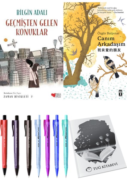 Canım Arkadaşım ve Zaman Bisikleti 2 Geçmişten Gelen Konuklar 2li Set