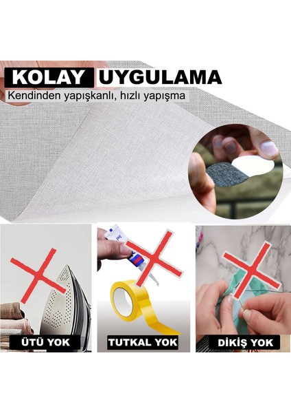 Yapışkanlı Deri Yaması Tamir Seti. 18 Adet Kaliteli, Yumuşak Düz ve Şekilli Renk Seçenekli