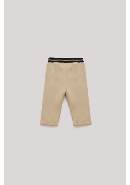 Bg Store Kız Bebek Bej Eşofman Altı