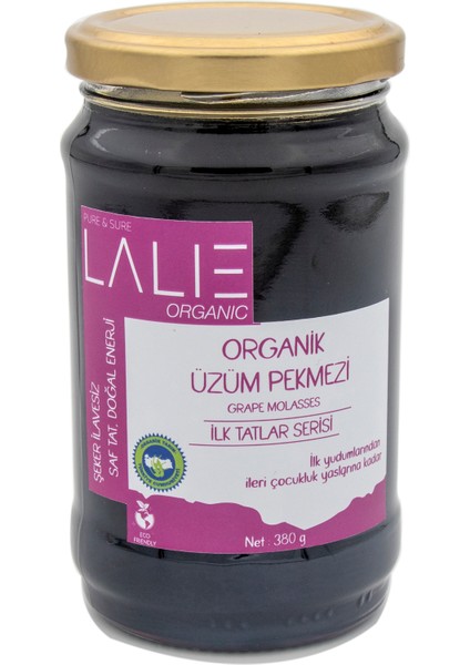 Lalie Organik Üzüm Pekmezi 315 gr