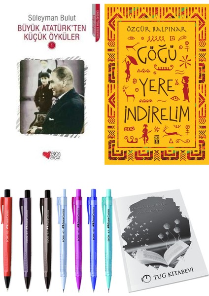 Göğü Yere Indirelim ve Büyük Atatürk'ten Küçük Öyküler 1 2'li Set