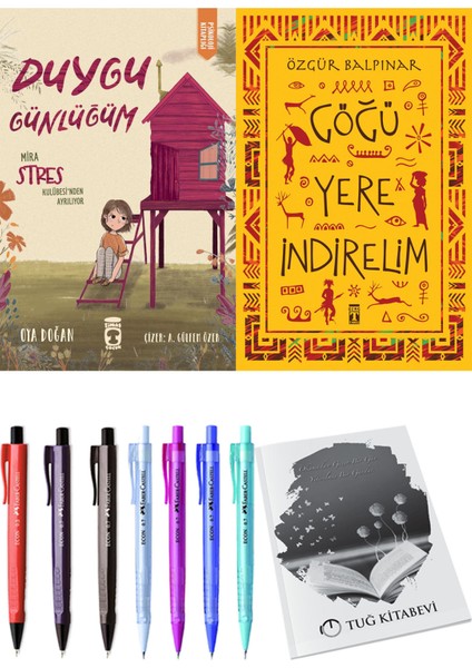 Göğü Yere Indirelim ve Duygu Günlüğüm Mira Stres Kulübesi'nden Ayrılıyor 2'li Set