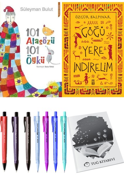 Göğü Yere Indirelim ve 101 Atasözü 101 Öykü Süleyman Bulut 2'li Set