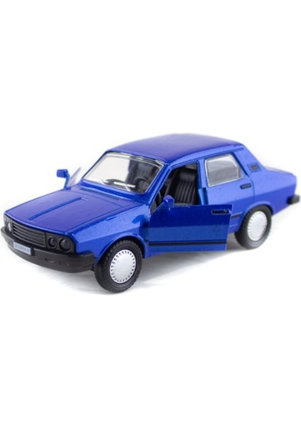 Berattoys Çek Bırak Renault Toros Ölçek 13CM Metal Araba Sesli Işıklı Çek Bırak Metal Araba
