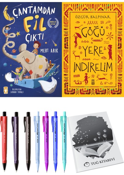 Göğü Yere Indirelim ve Çantamdan Fil Çıktı 2'li Set