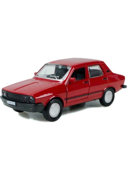 Berattoys Çek Bırak Renault Toros Ölçek 13CM Metal Araba Sesli Işıklı Çek Bırak Metal Araba