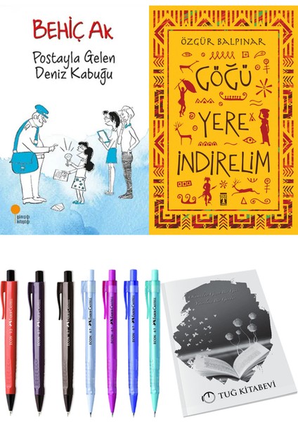 Göğü Yere Indirelim ve Postayla Gelen Deniz Kabuğu 2'li Set