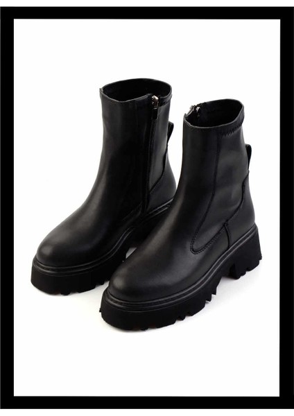 Siyah Kadın Bot & Bootie K02671405009