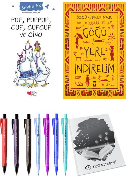 Göğü Yere Indirelim ve Puf, Pufpuf, Cuf, Cufcuf ve Cino 2'li Set