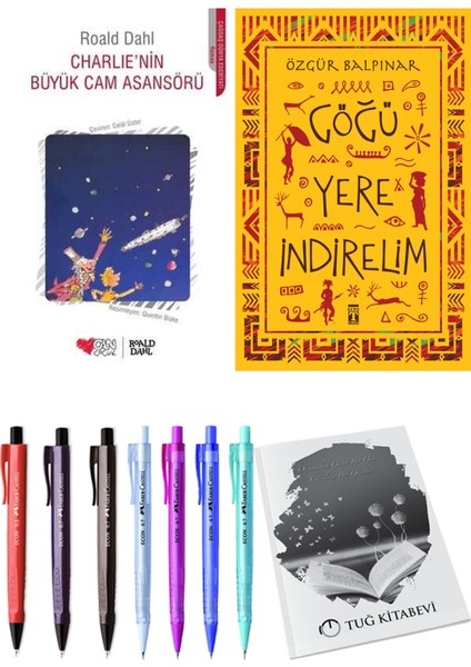 Göğü Yere Indirelim ve Charlie'nin Büyük Cam Asansörü 2'li Set