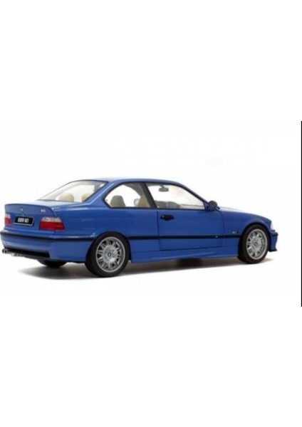 1:18 Diecast Model Araba Bmw E36 Coupe M3 Blue Estoril