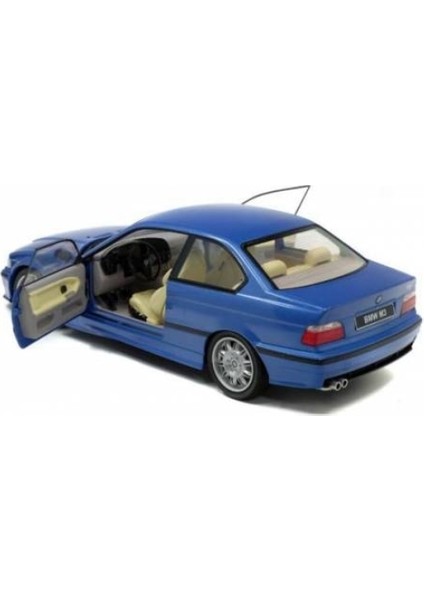 1:18 Diecast Model Araba Bmw E36 Coupe M3 Blue Estoril