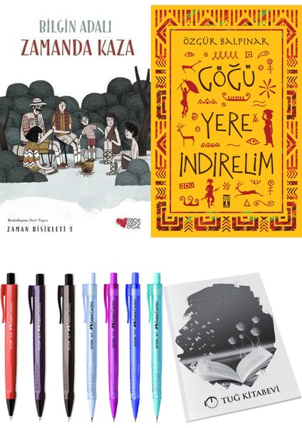 Göğü Yere Indirelim ve Zamanda Bisikleti 3 Zamanda Kaza 2'li Set