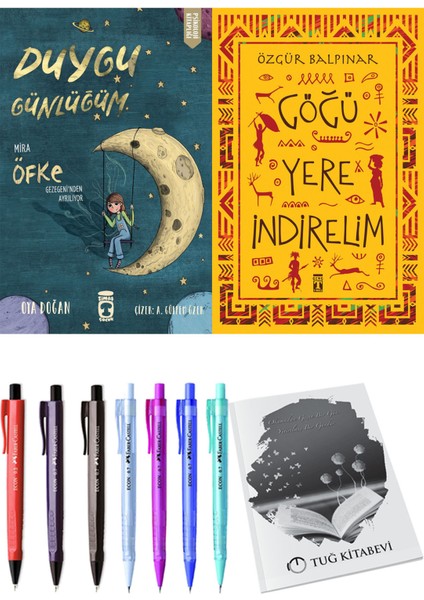 Göğü Yere Indirelim ve Duygu Günlüğüm Mira Öfke Gezegeni'nden Ayrılıyor 2'li Set