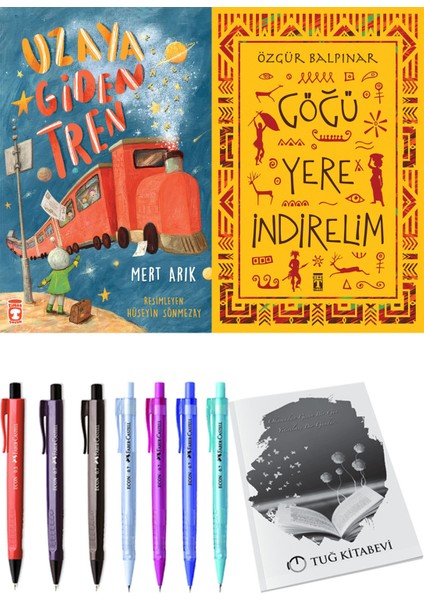 Göğü Yere Indirelim ve Uzaya Giden Tren 2li Set