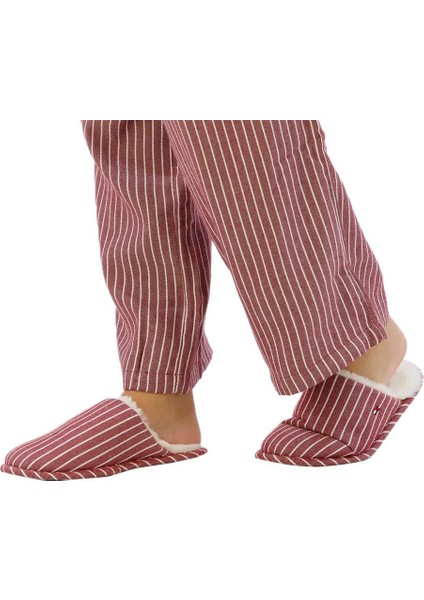 Kadın Kırmızı Pijama Takımı ( Terlik li ) UW0UW04853 fırsatları