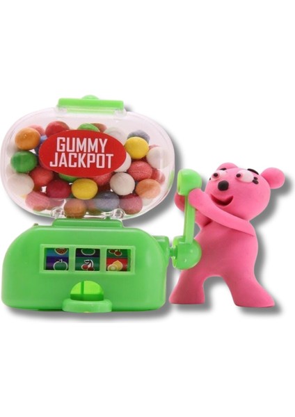 Gumball Jackpot Machine Oyuncaklı Sakız Makinası 30GR. (1ADET)