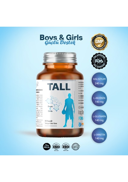Tall Erkek & Kız - Girls & Boys Takviye