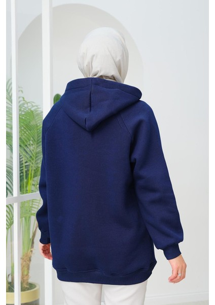 Kapüşonlu Çıtçıtlı Tunik Sweat fırsatları