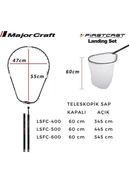 Major Craft Kepçe LSFC-600