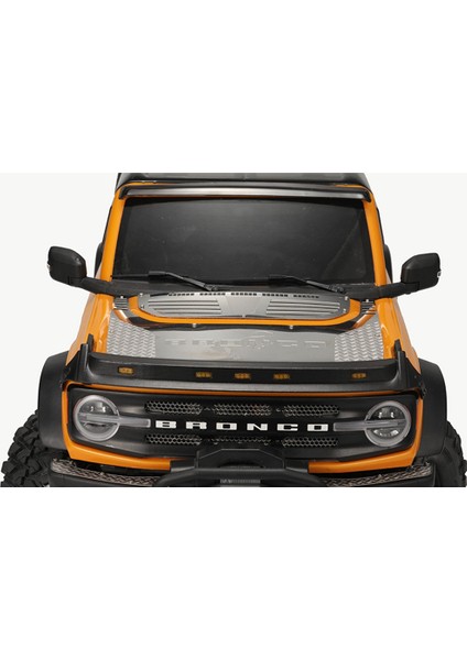 Metal Motor Kapağı Kaput Koruma Dekoratif Levha -4 92076-4 1/10 Rc Paletli Araba Yükseltme Parçaları,2 (Yurt Dışından)