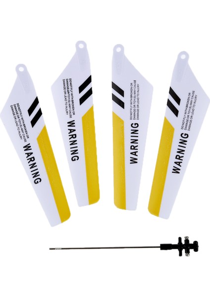 S107 Rc Helikopter Için Tam Set Yedek Parçalar, Ana Kanatlar, Şaft, Kuyruk Süslemeleri, Kuyruk Pervaneleri, Dişli Seti, Bağlantı Tokası-Sarı Set- (Yurt Dışından) fırsatları