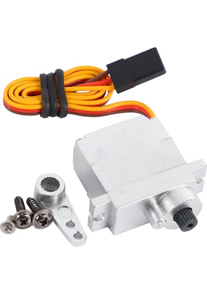 Gear Servo + Arm Mn D90 D91 B1 B14 B16 B24 C14 C24 B36 1:16 Kamyon 4WD Rc Paletli Araç Için Metal Yükseltme (Yurt Dışından)