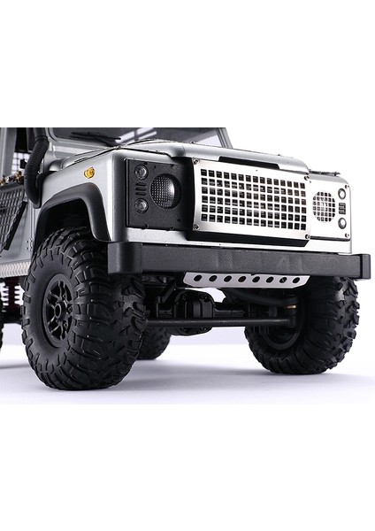 Paslanmaz Çelik Şasi Zırhı Ön Koruyucu Plaka Mn D90 D99 MN99S 1/12 Rc Araba Yükseltme Parçaları (Yurt Dışından)