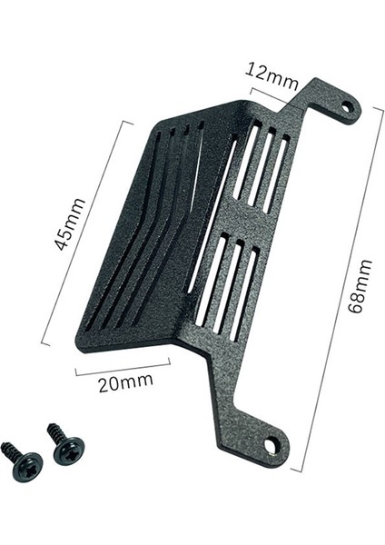 LD-P06 Metal Ön Akslı Zırh Koruyucusu Ldrc LD-P06 Ld P06 Unımog 1/12 Rc Kamyon Araç Isimleri Yedek Aksesuarlar (Yurt Dışından)