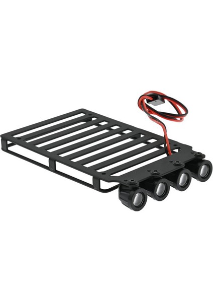 Hafif Metal Tahribatsız Yeniden Takılan Araba Kubbeli SCX24 Dağcılık Raf Bagajı Için (Yurt Dışından)