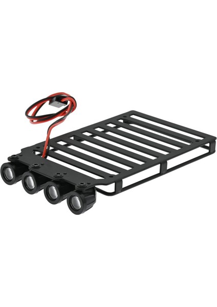 Hafif Metal Tahribatsız Yeniden Takılan Araba Kubbeli SCX24 Dağcılık Raf Bagajı Için (Yurt Dışından)
