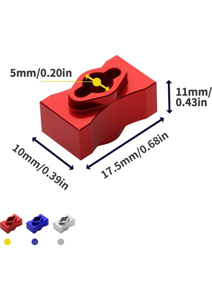 22 Drag Rc Araba Yükseltme Parçaları Gümüş Için Metal Diferansiyel Makara Kilidi (Yurt Dışından)