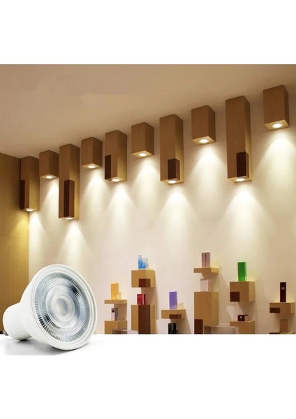 5 Adet 7W LED Ampul (Gu-10) (4000K)