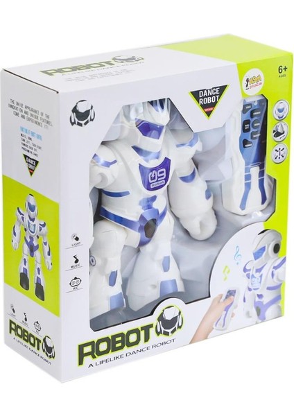Nessiworld 09406-606-3 kumandalı Dans Eden Robot -Asya Oyuncak