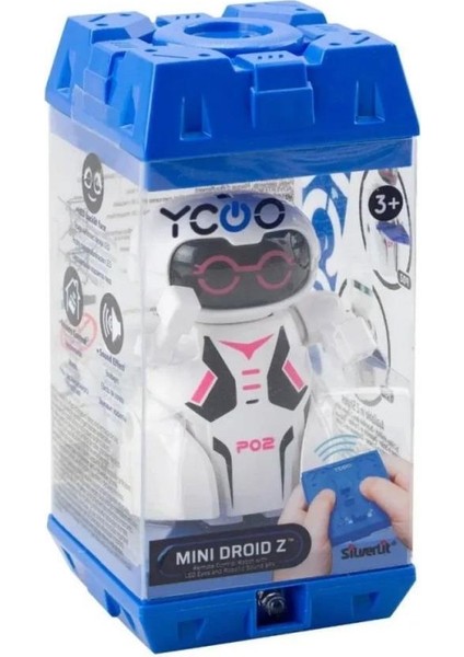 Nessiworld Sıl 88595 Silverlit Kumandalı Mini Droid Z Robot -Necotoys