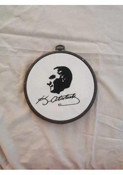 Atatürk Nakışlı Pano Kasnak