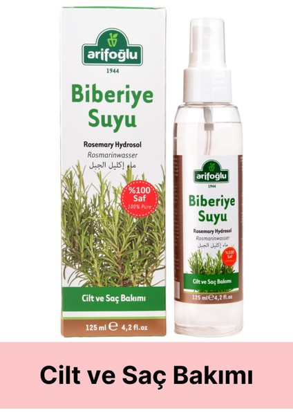 Biberiye Suyu 125 ml x (2 Adet)