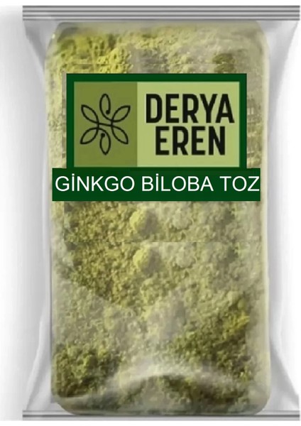 Ginkgo Biloba Yaprağı Öğütülmüş (Mabed Ağacı) Ginko Toz 250G
