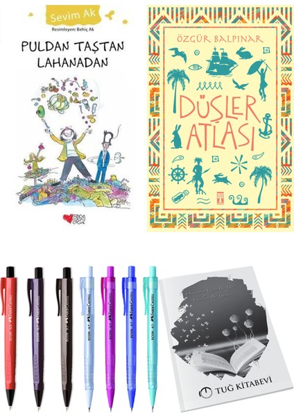 Düşler Atlası ve Puldan Taştan Lahanadan 2'li Set