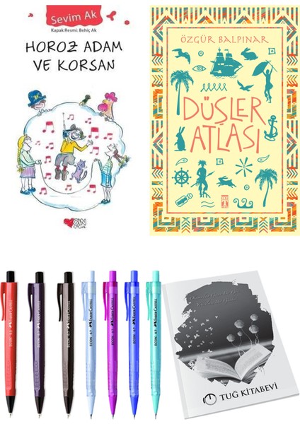 Düşler Atlası ve Horoz Adam ve Korsan 2'li Set