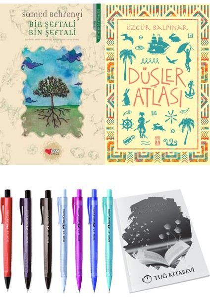 Düşler Atlası ve Bir Şeftali Bin Şeftali 2'li Set