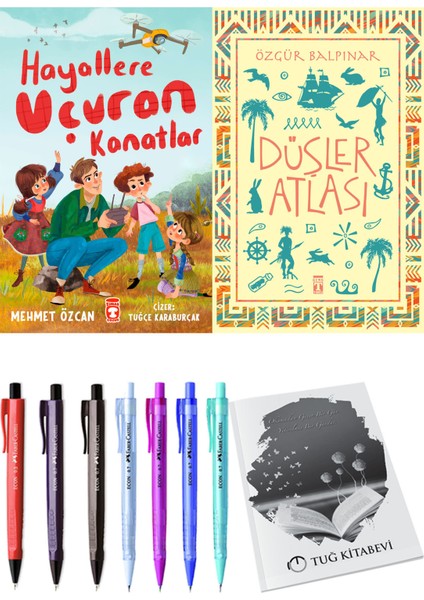 Düşler Atlası ve Hayallere Uçuran Kanatlar 2'li Set