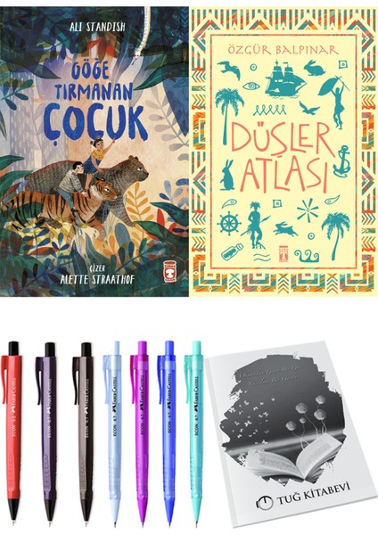 Düşler Atlası ve Göğe Tırmanan Çocuk 2'li Set