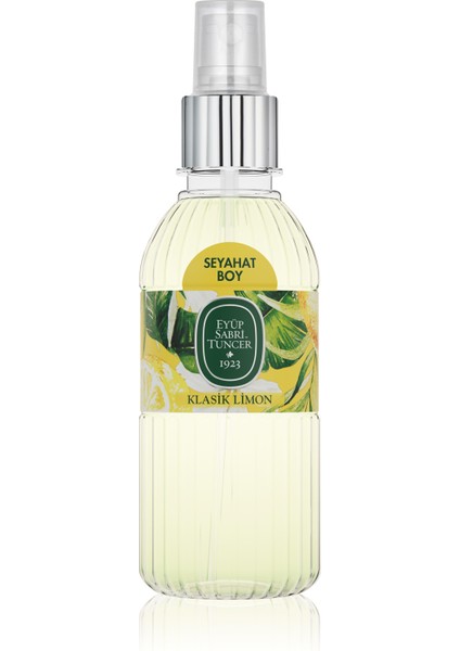 Klasi̇k Li̇mon Kolonyası 100 ml Si̇li̇ndi̇r Pet Şi̇şe