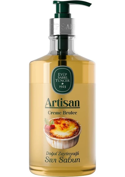 Eyüp Sabri Tuncer Artisan Doğal Zeytin Yağlı Sıvı Sabun Creme Brulee 600 Ml